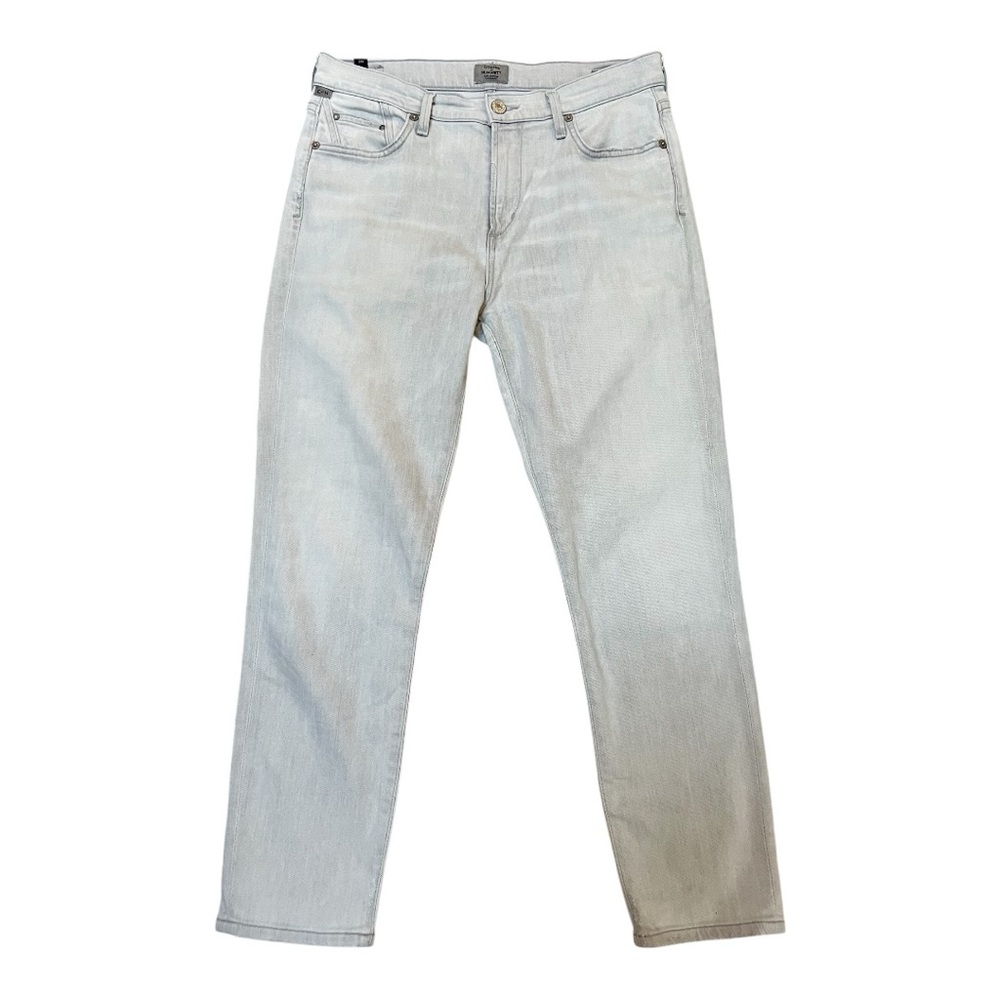 Citizens of Humanity Rocket Crop Mid Rise Skinny Light Gray Jeans Size 28